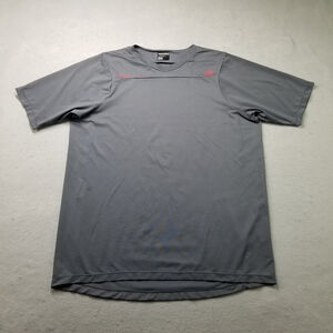 Troy Lee Designs Shirt Size L Gray Short Sleeve Motocross Dirt Bike ATV Skyline